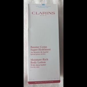Clarins Moisture-Rich Body Lotion 6.5oz New In Box